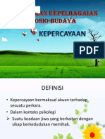 Budaya Kepercayaan