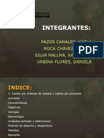 Costeo por órdenes de trabajo y procesos: comparación y ejemplos