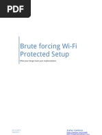 Brute Forcing Wi-Fi Protected Setup: When Poor Design Meets Poor Implementation