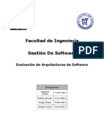 Evaluacion de Arquitecturas