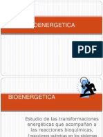 Bioenergetica