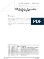 Vs10Xx Appnote: Connecting Analog Outputs