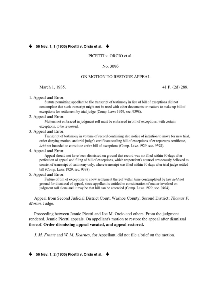Nevada Reports 1935-1936 (56 Nev.) PDF | PDF | Complaint | Divorce