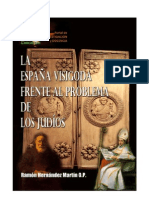 Hernández Martin, Ramón - La España Visigoda frente al problema de los Judíos