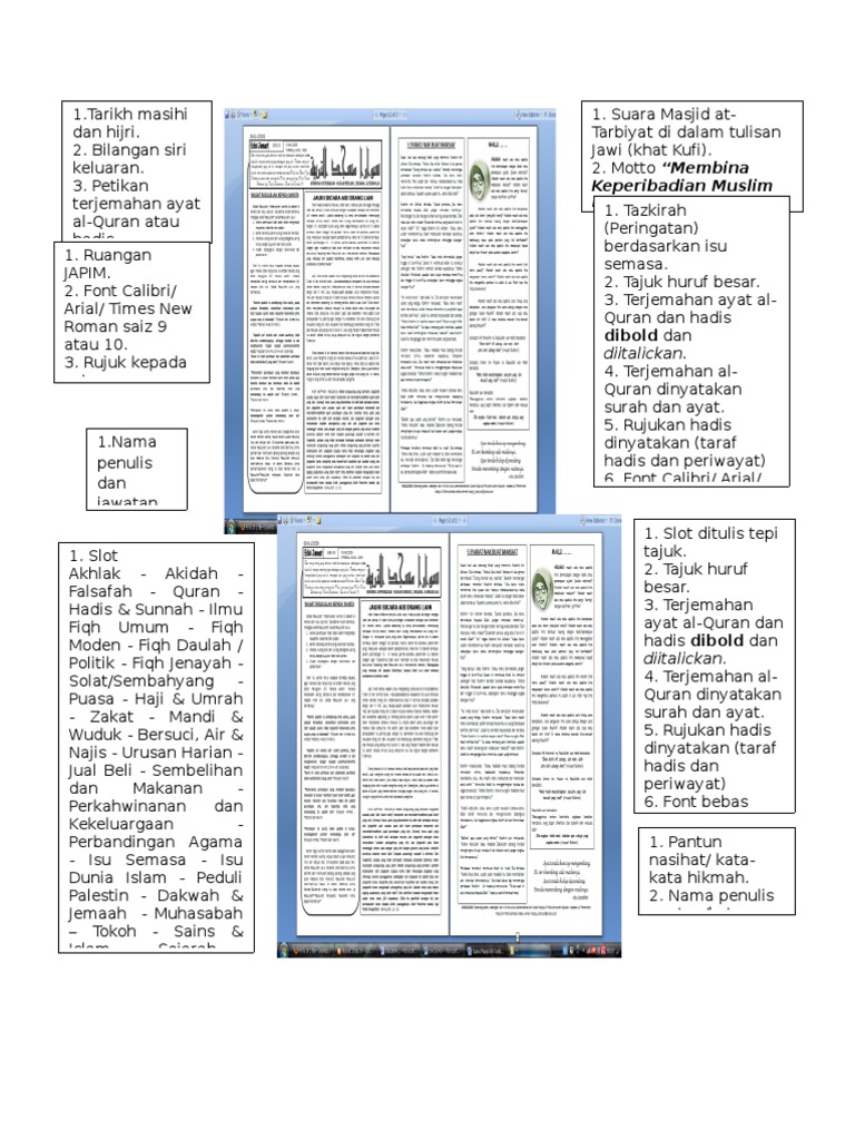 Cara Membuat Risalah Islam | PDF