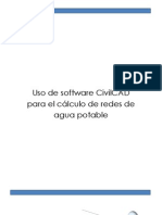 Uso de software CivilCAD para el cálculo de redes de agua potable