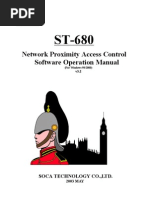 St-680 Software Manual