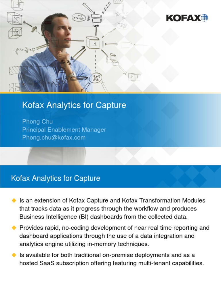 Kofax Analytics for Capture Overview | PDF | Analytics | Business ...