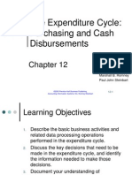 The Expenditure Cycle: Purchasing and Cash Disbursements: Accounting Information Systems 9 Edition