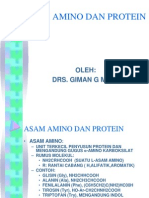 Asam Amino Dan Protein (Kimia Organ)