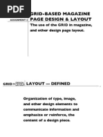 The Use of The GRID in Magazine, and Other Design Page Layout