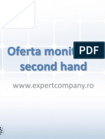 Monitoare Second Hand - Oferta Expert Company Group