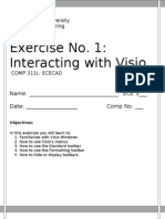 Exercise No. 1: Interacting With Visio