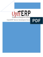 OpenERP Server Developers Documentation