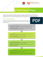 Building Peformance Plans: Actsheet