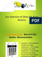 Olive Oils From Almeria