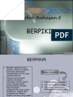 (8) Berpikir