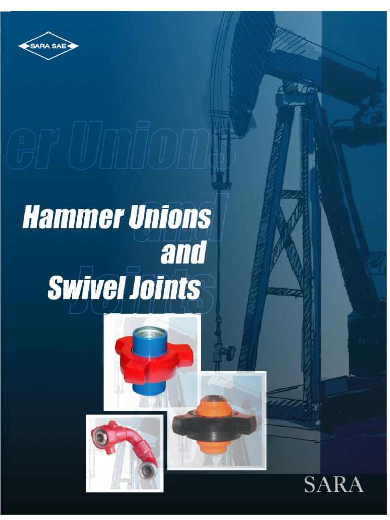 Hammer Union Catalogue Pipe (Fluid Conveyance) Mechanical Engineering