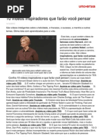 Videos Inspiradores Faraoo Voce Pensar