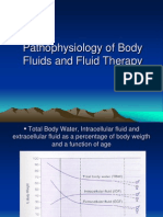 Pathophysiology of Body Fluids and Fluid Therapy