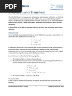 Download Discrete Fourier Transform in Excel Tutorial by Spider Financial SN148741037 doc pdf