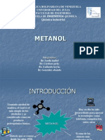 Metanol. Isabel
