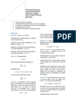 Prova 2 de Cálculo I - Engenharia Industrial Madeireira UFPR