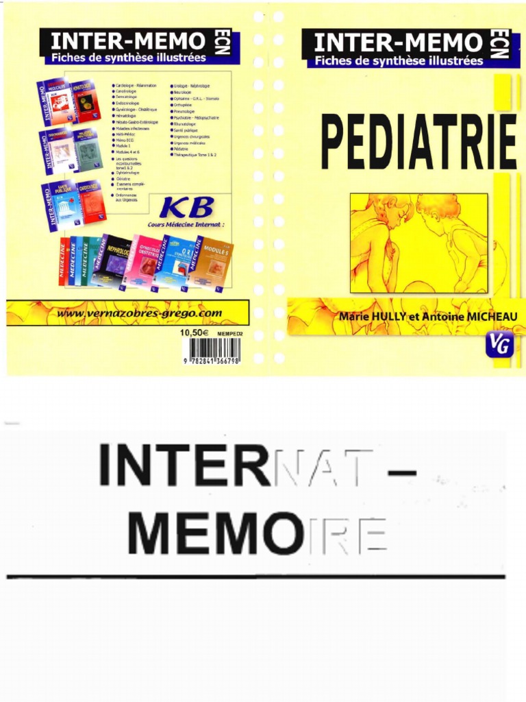 inter memo pediatrie