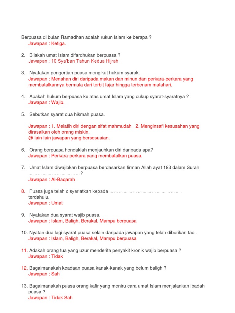 Kuiz Ramdan Pdf