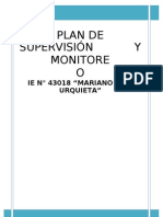 Plan supervisión IE Mariano Lino Urquieta