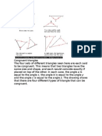 Congruent Triangles