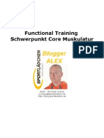 Functional Training Core Muskulatur