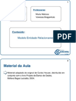 Aula_006 - Modelo Entidade-Relacionamento