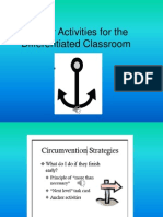 anchor activity ppt