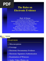 Rules On Electronic Evidence