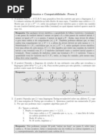 2º/2012 - Prova 02 de Autômatos e Computabilidade