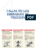 Fallas en Los Embragues de Friccion