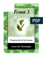 Fitoterapia 3 - Preparación Tisanas