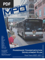 Passenger Transportation Plan 2007