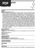 HPLC Analysis of Acetaminophen