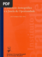 A Transicao Demografico e a Janela de Oportunidade