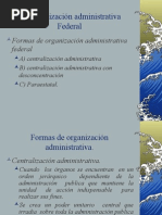 Organizacion Federal