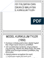 Model Kurikulum Tyler
