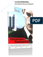 Analisis Pelicula Recursos Humanos