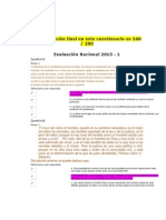 ETICA Evaluación Nacional 2013