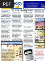 Pharmacy Daily for Thu 20 Jun 2013 - PainSmart challenge, medicine misuse, Aspen GSK deal, constipation and more