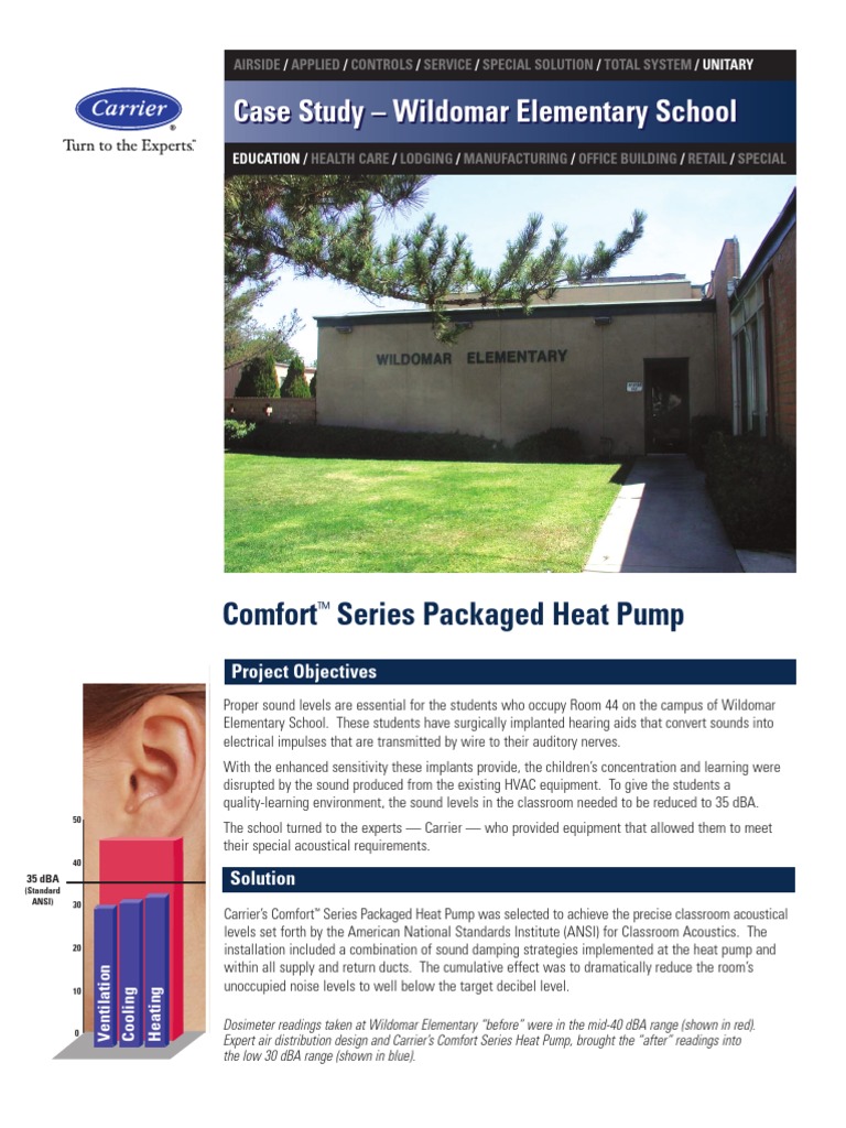 Casestudy30 Wildomar Elem School Heat Pump Hvac