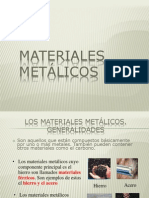 Materiales metalicos