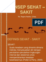 Konsep Sehat - Sakit