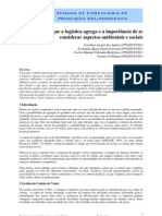 Os Valores Que A Logã Stica Agrega e A Importã Ncia de Se Considerar Aspectos Ambientais e Sociais PDF